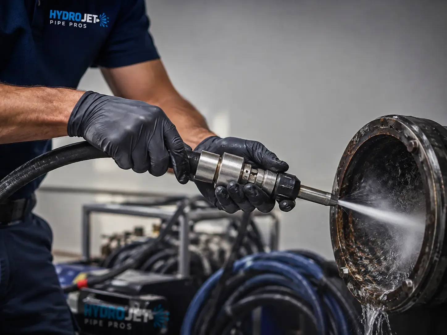 Hydro Jet Pipe Descaling in Claremont, VA